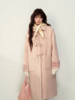 Wool Bow Toggle Coat