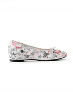 Detachable Strap Studded Ballet Flats