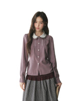 Floral Double Layer Shirt