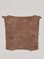 Rage Wild Denim Short Camisole Wild Brown