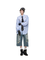 Oversized Stripe Shirt