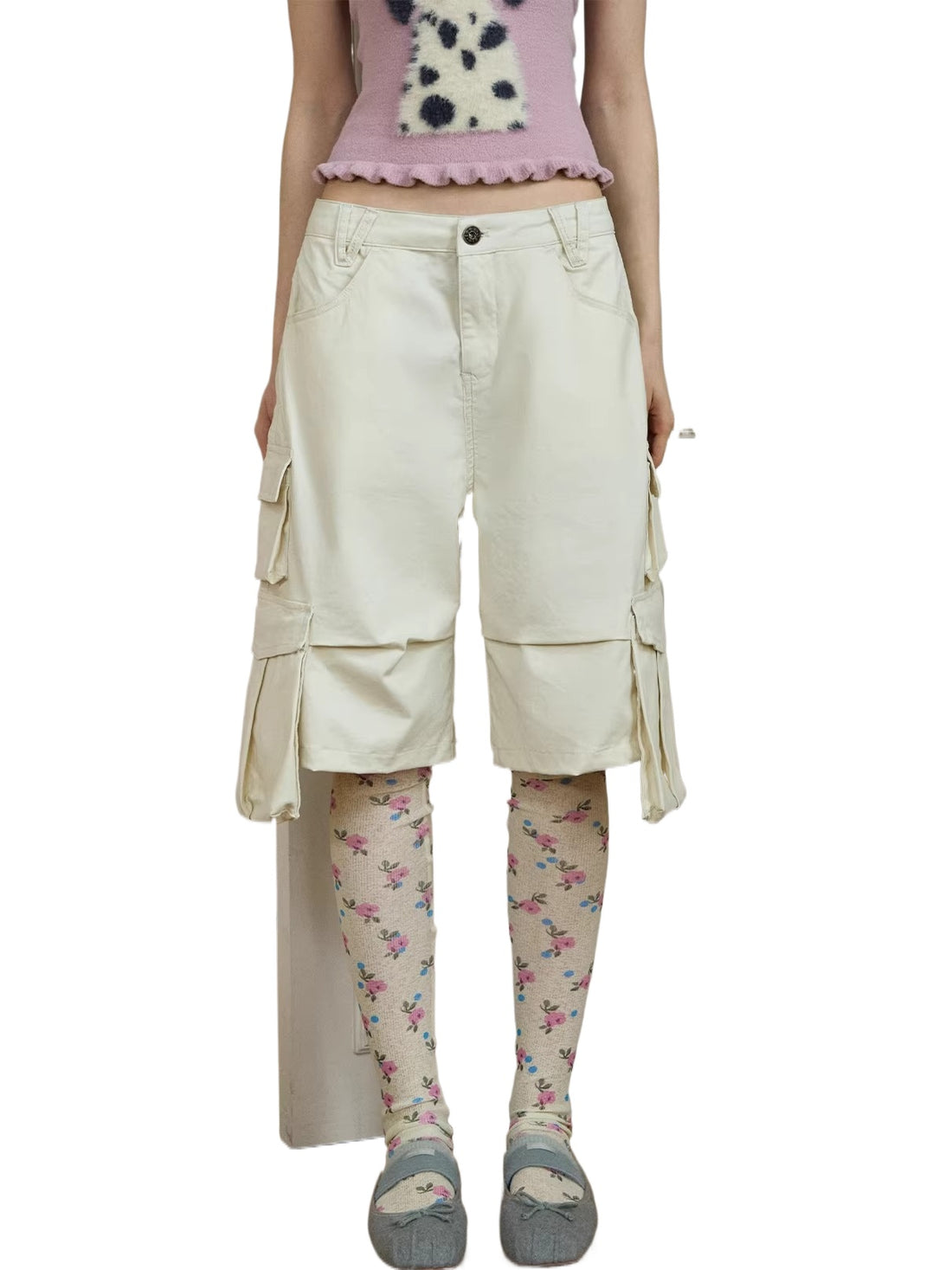 Utility Pocket Bermuda Shorts