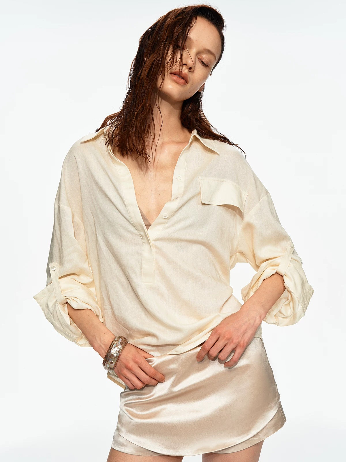 Linen Blend Shirt