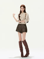 French Drape Blouse