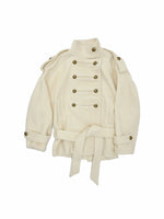 Napoleon Double Breasted Tweed Coat