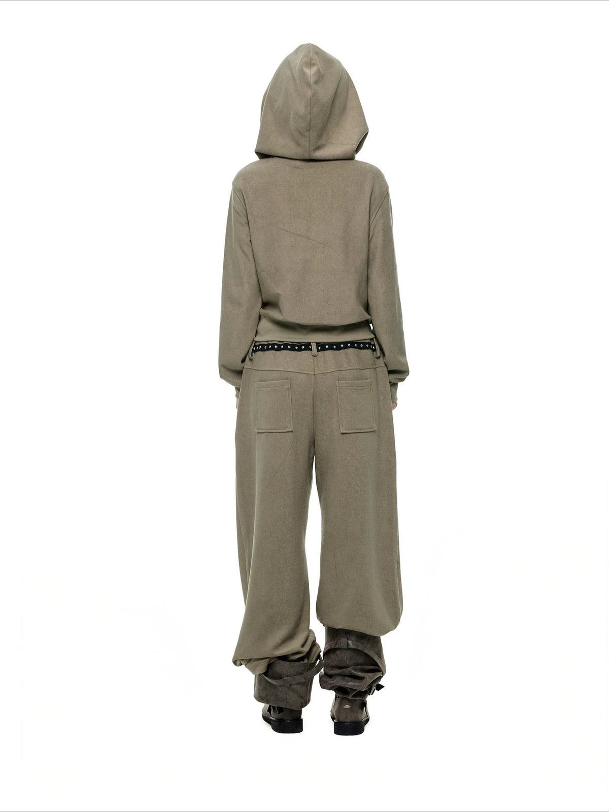 Hooded Fleece Sweatshirt &amp; Pants Set