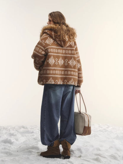 Fair Isle Fleece Jacket