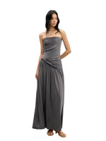 Lyocell Twist Maxi Dress