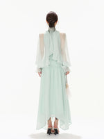 Sky Blue Bow Dress