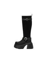 Platform Riding Boots
