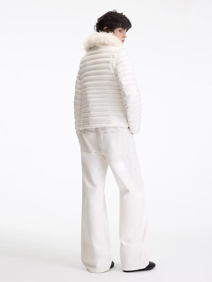 Detachable Fur Down Jacket