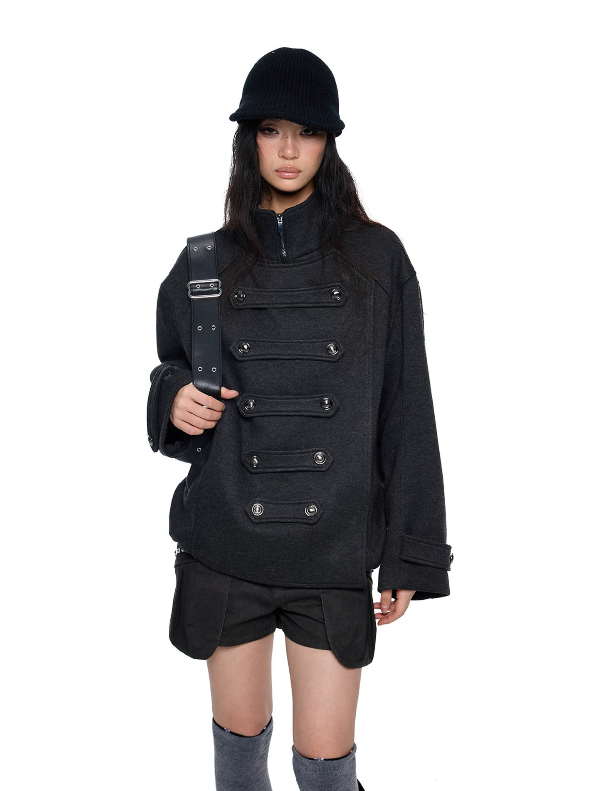 Oversized Wool Double Sided Coat
