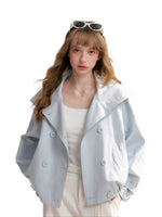 Double-Breasted Trench Jacket