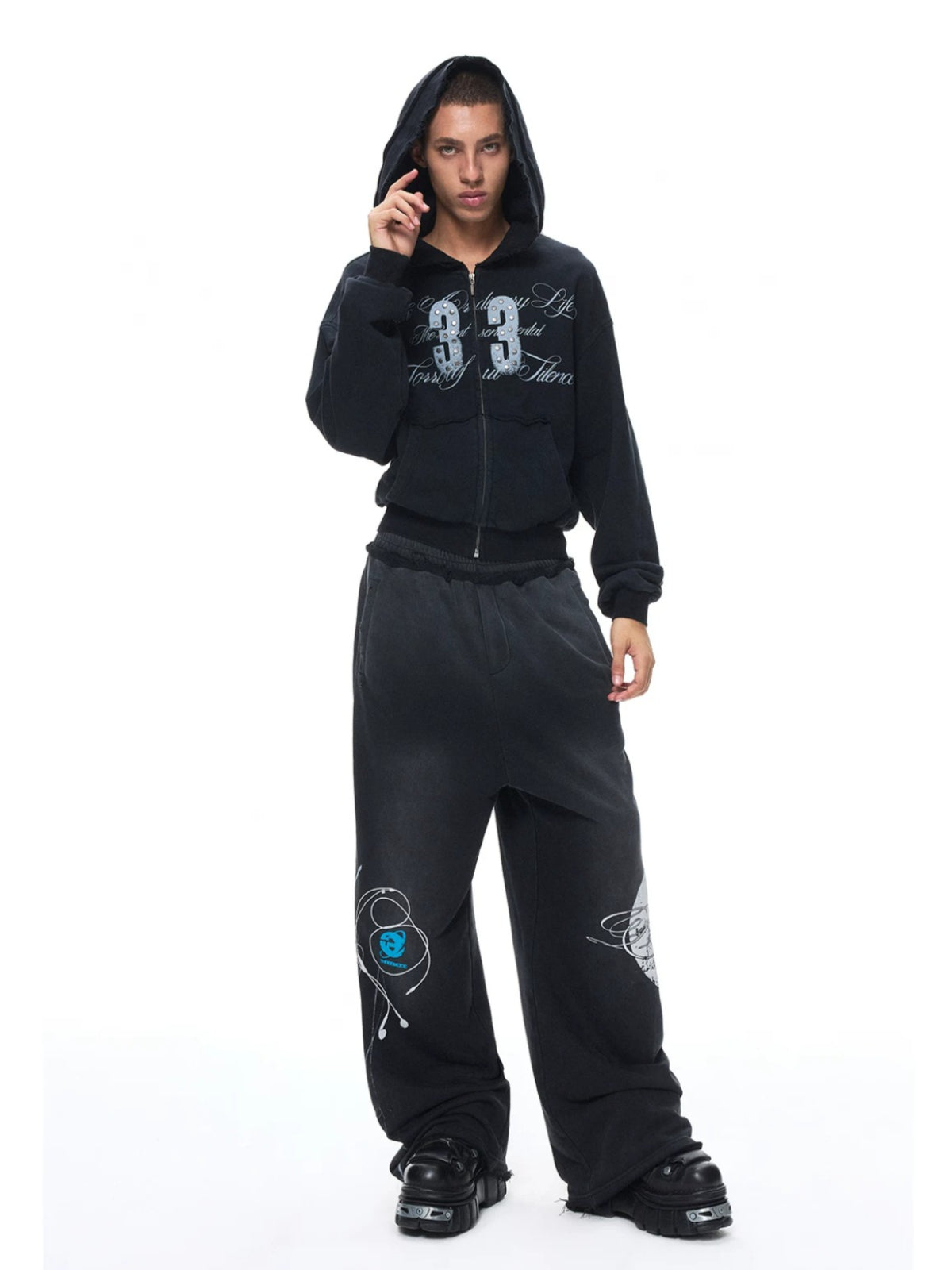Vintage Graphic Street Sweatpants