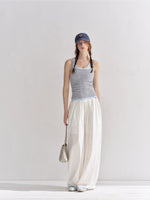 Pleated Balloon Pants
