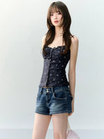 Ruched Cami & Cardigan Set