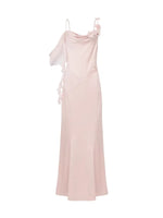 Lumi Backless Satin Dress