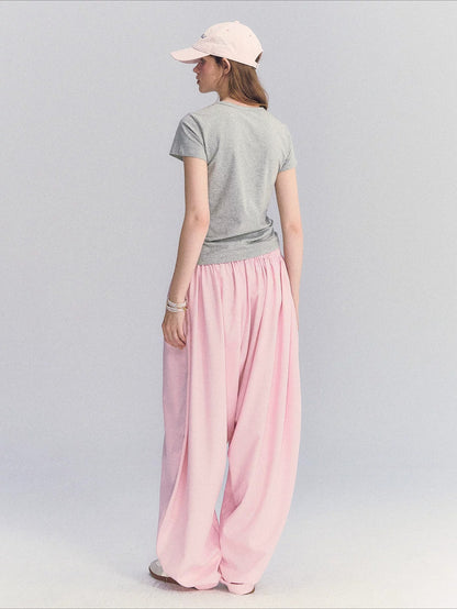Twist Hem Rhinestone Tee