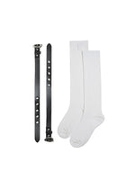 Belt Ribbed Socks