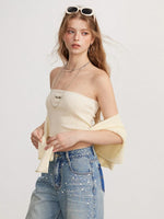 Cross Strap Knit Set