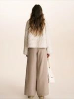 Detachable Scarf Plush Jacket