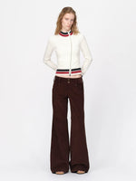British Vintage Wool Knit Cardigan