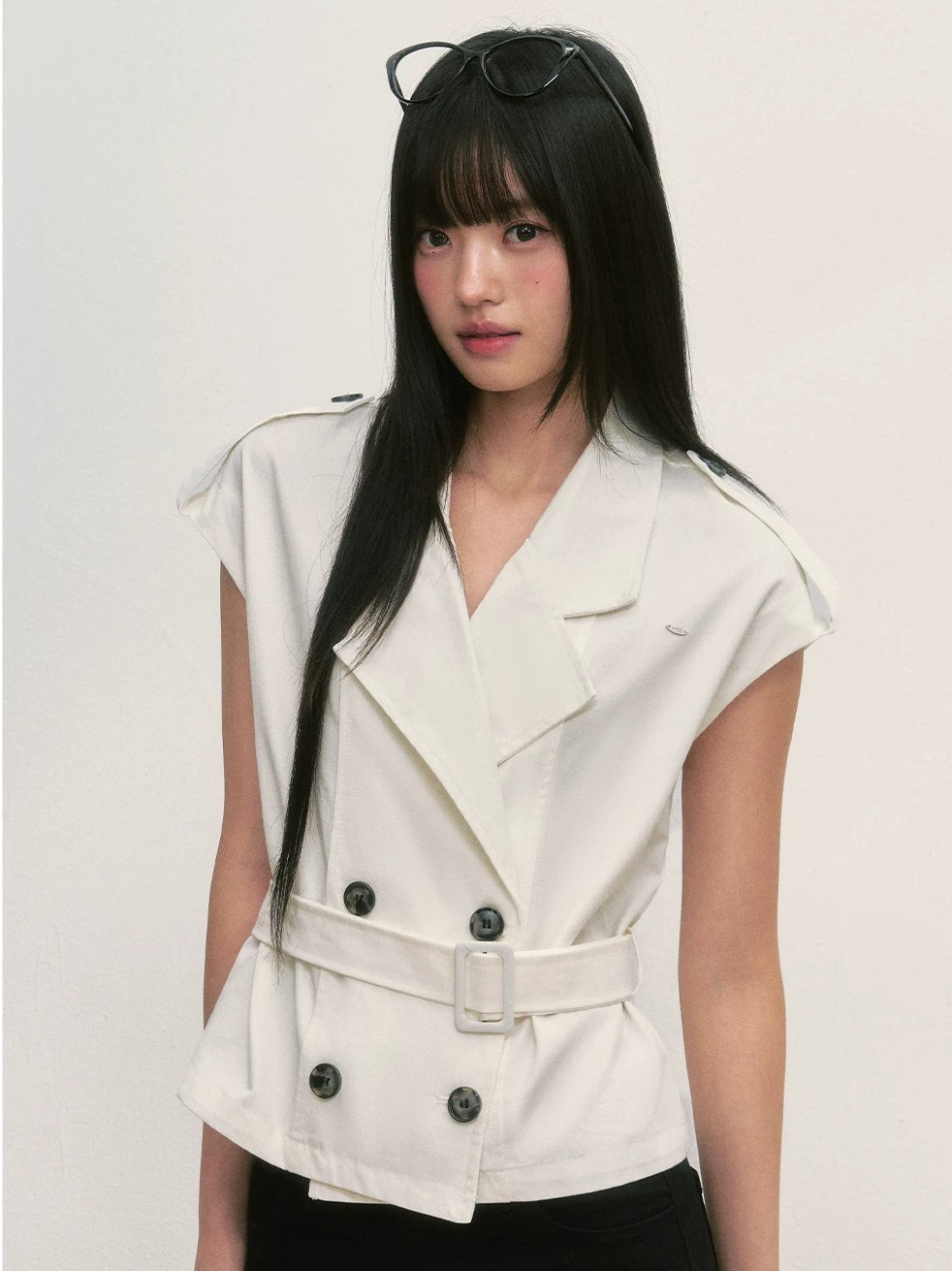 Double-Breasted Tailored Vest