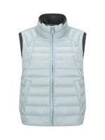 Contrast Quilted Down Vest