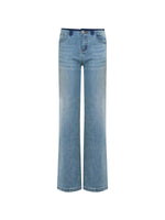 Washed Wide Leg Jeans