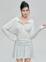 Waffle Knit Hoodie Set