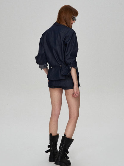 Lyocell Linen Mini Skort