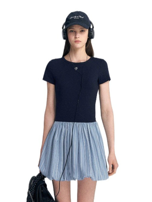 Tie-Back Bubble Dress