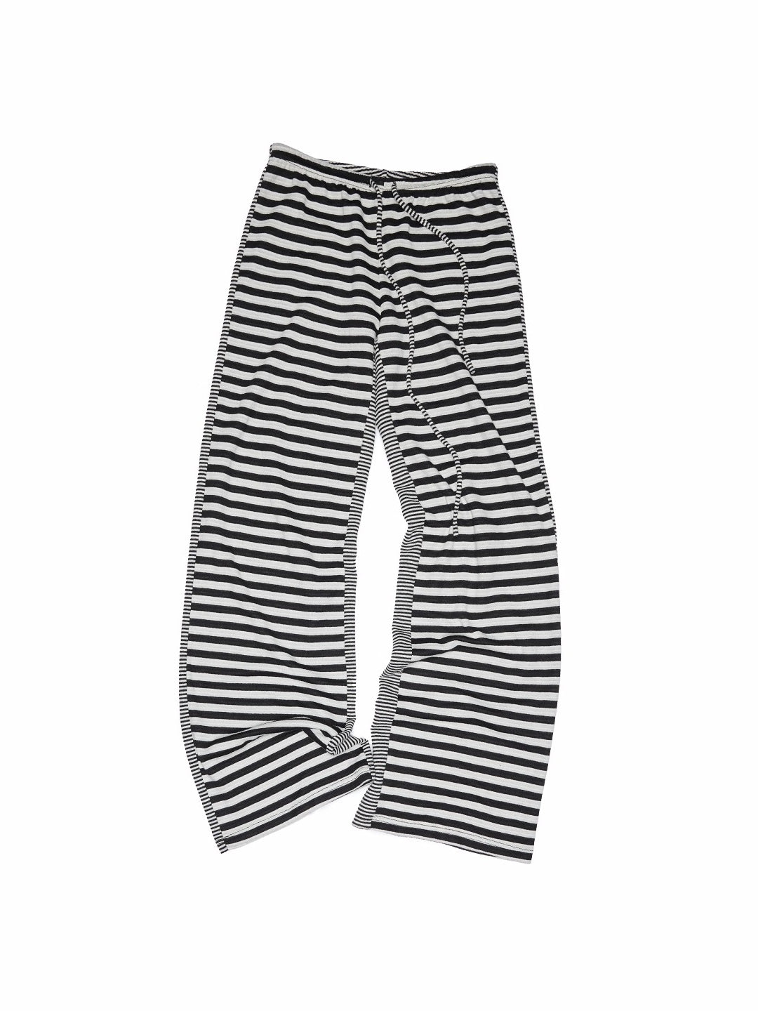 Double-Face Striped Knit 3-Piece Set