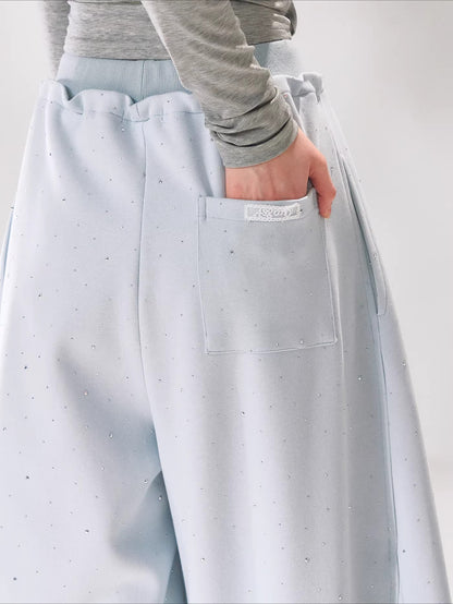 Crystal Drawstring Sweatpants