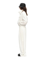 Lyocell Stand Collar Jacket