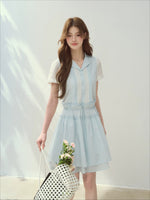 “Sea Breeze Holiday” Lyocell Shirt Dress