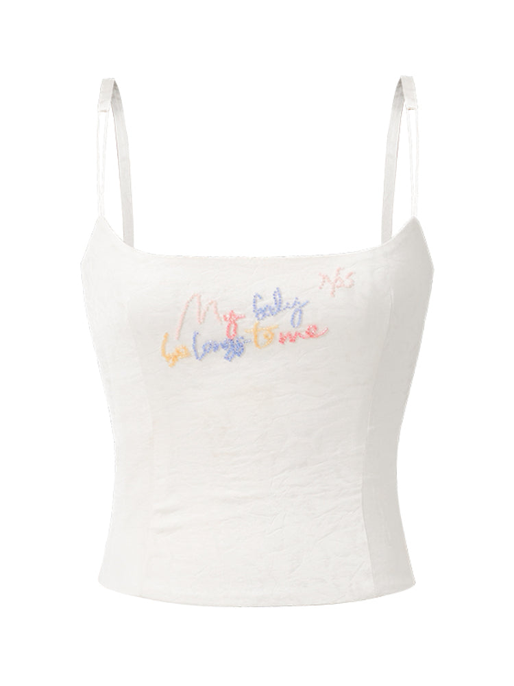 Backless Invisible Strap Cami Bustier