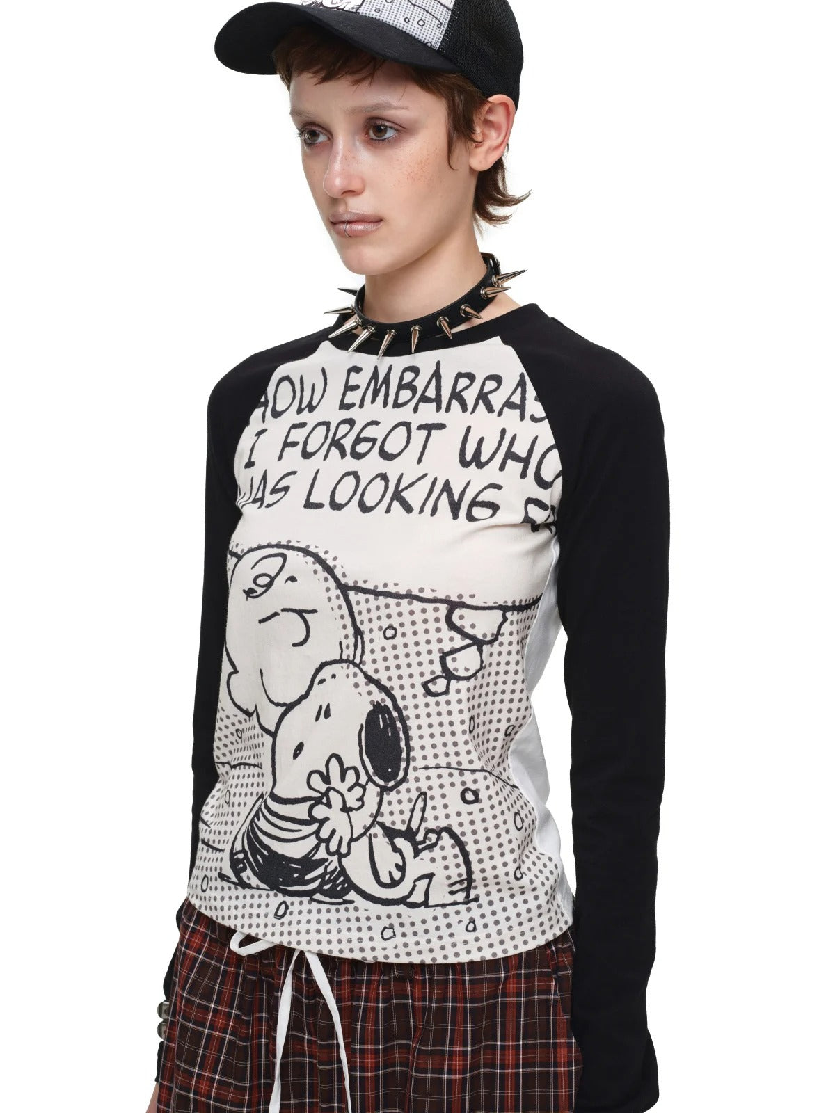 Colorful Cartoon Raglan Tee