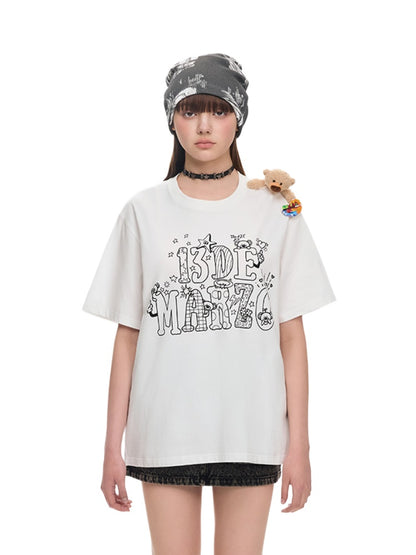 Coloring Creative Cotton T-shirt