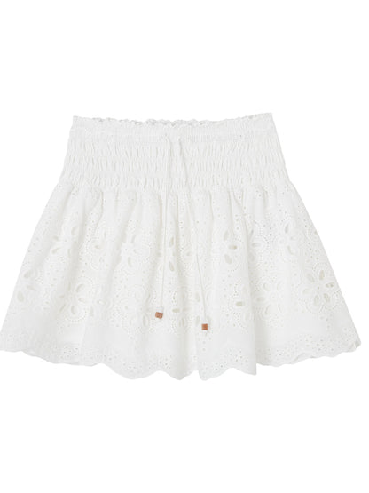 Vacation-Style Sleeveless Top &amp; Skirt Set