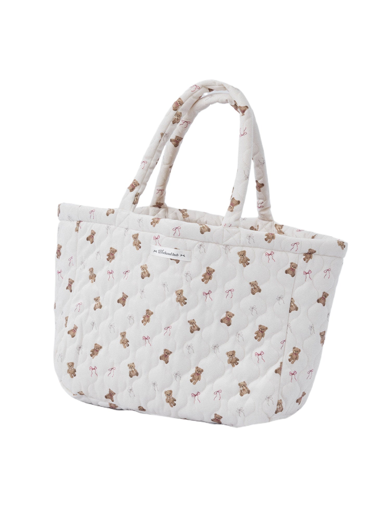 Bear Print Tote Bag