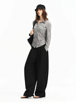Double Pleated Pants