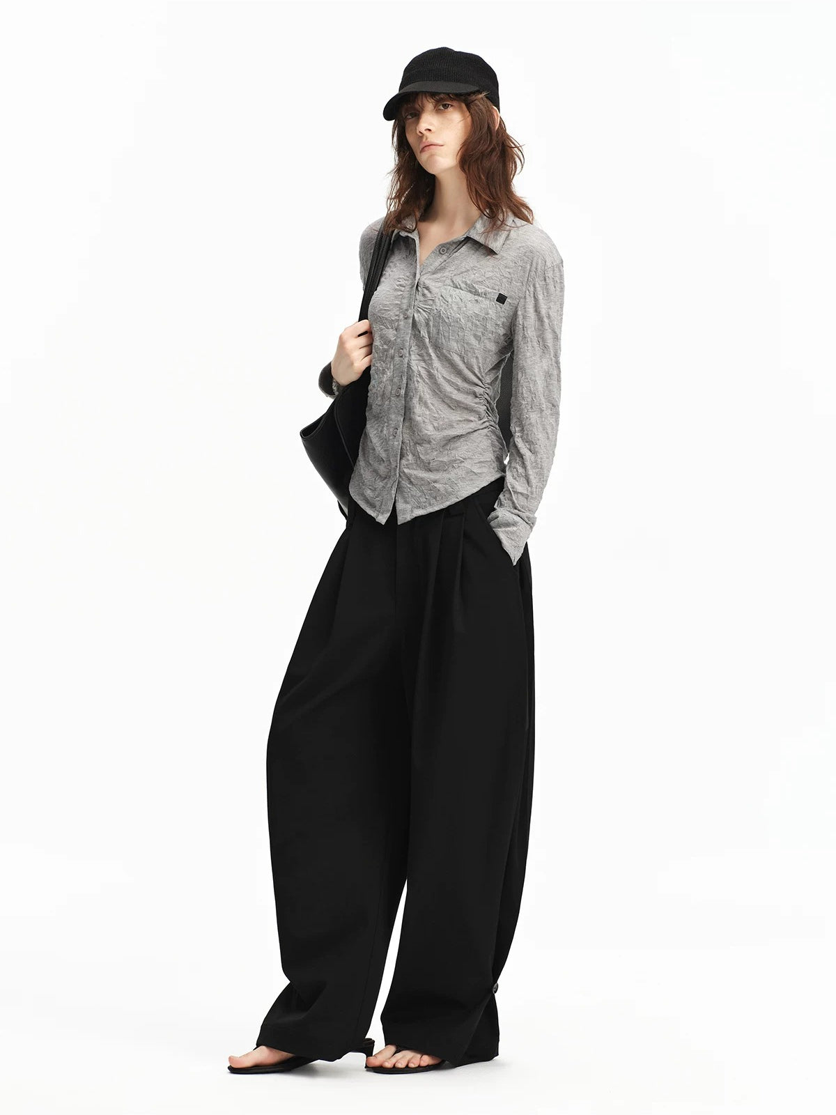 Double Pleated Pants