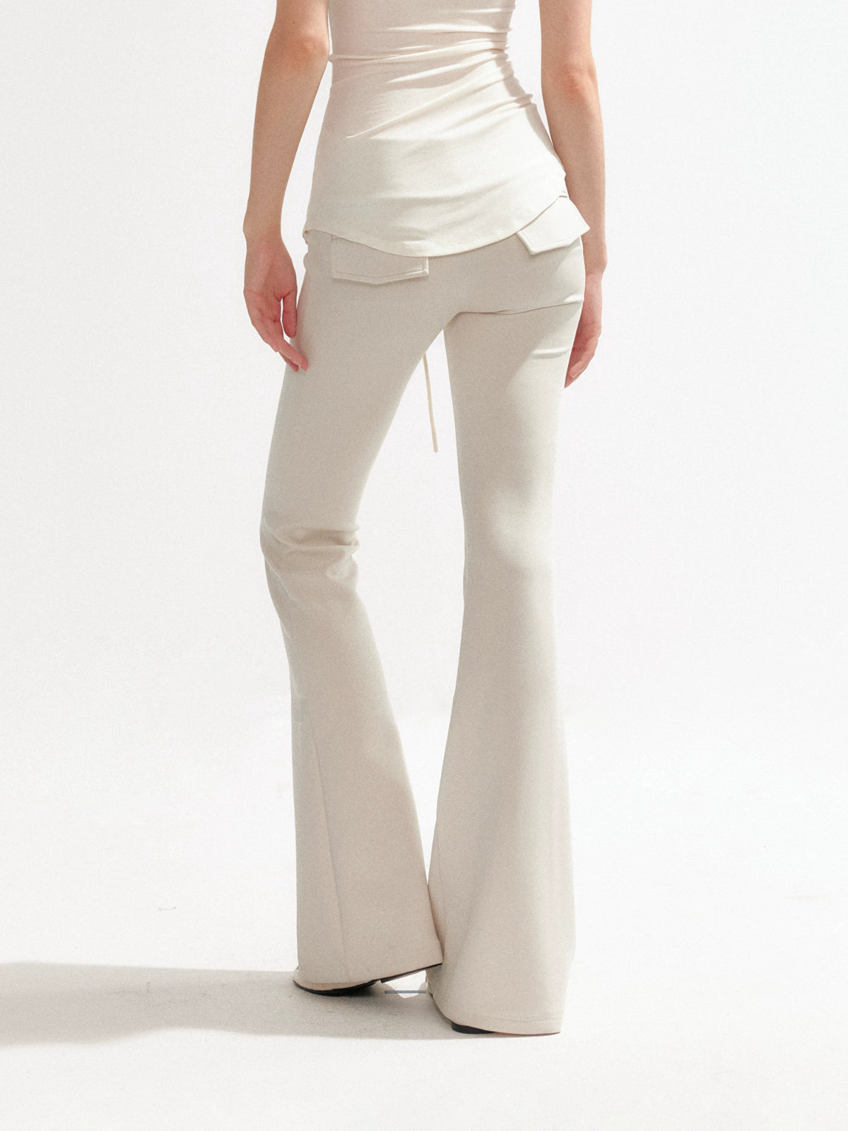 Low Waist Flared Active Pants