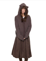 Bear Ear Knit Cardigan