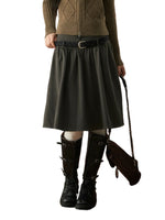 Vintage High Waist A Line Skirt