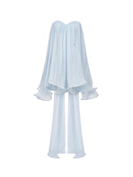 Thiri Chiffon Flowing Ribbons Dress