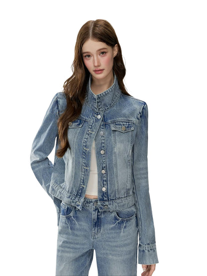Vintage Blue Washed Jacket