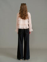 Chiffon Ruffle Blouse