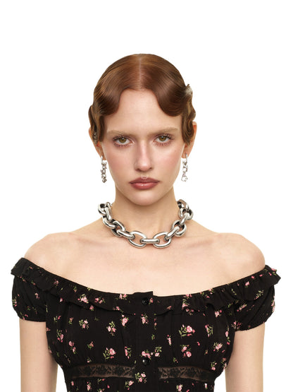Vintage Oval Link Choker